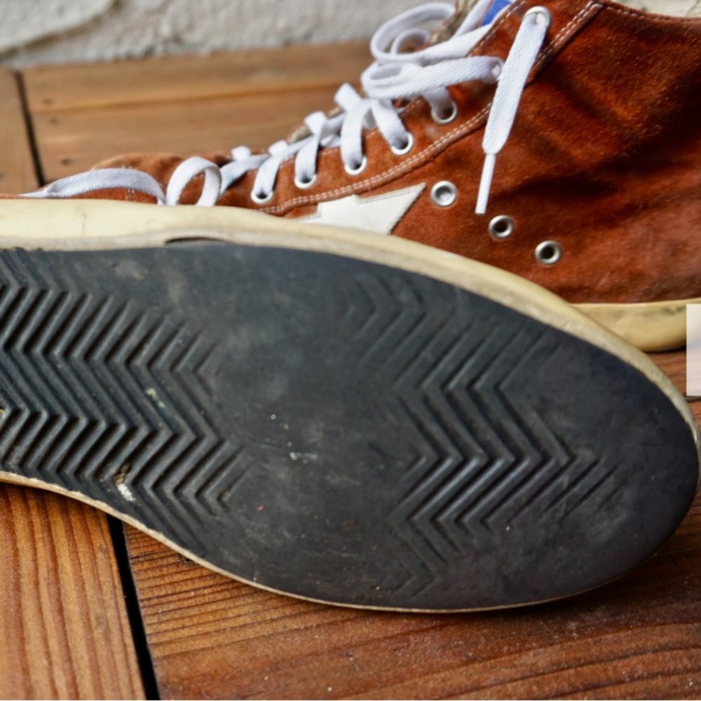 Golden Goose sneakers in leather with leather star and heel tab - Picture 6 of 9
